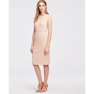 Ann Taylor Blush Sheath Dress